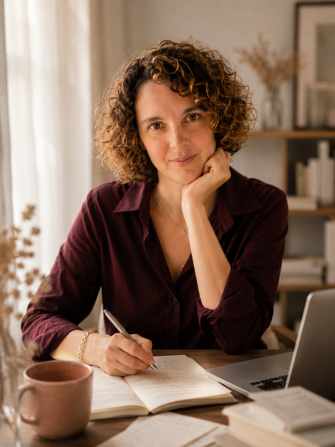 Portrait de Naomi Quetzal, romancière